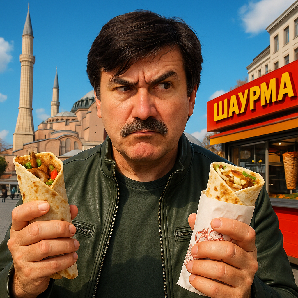 Что лучше: шаурма или дюрюм?
