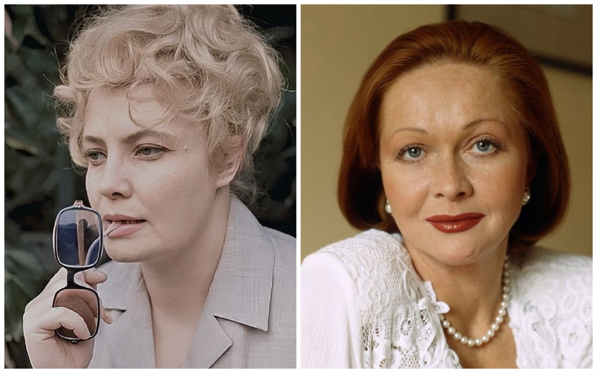 Татьяна Доронина и Наталья Гундарева, советские актрисы