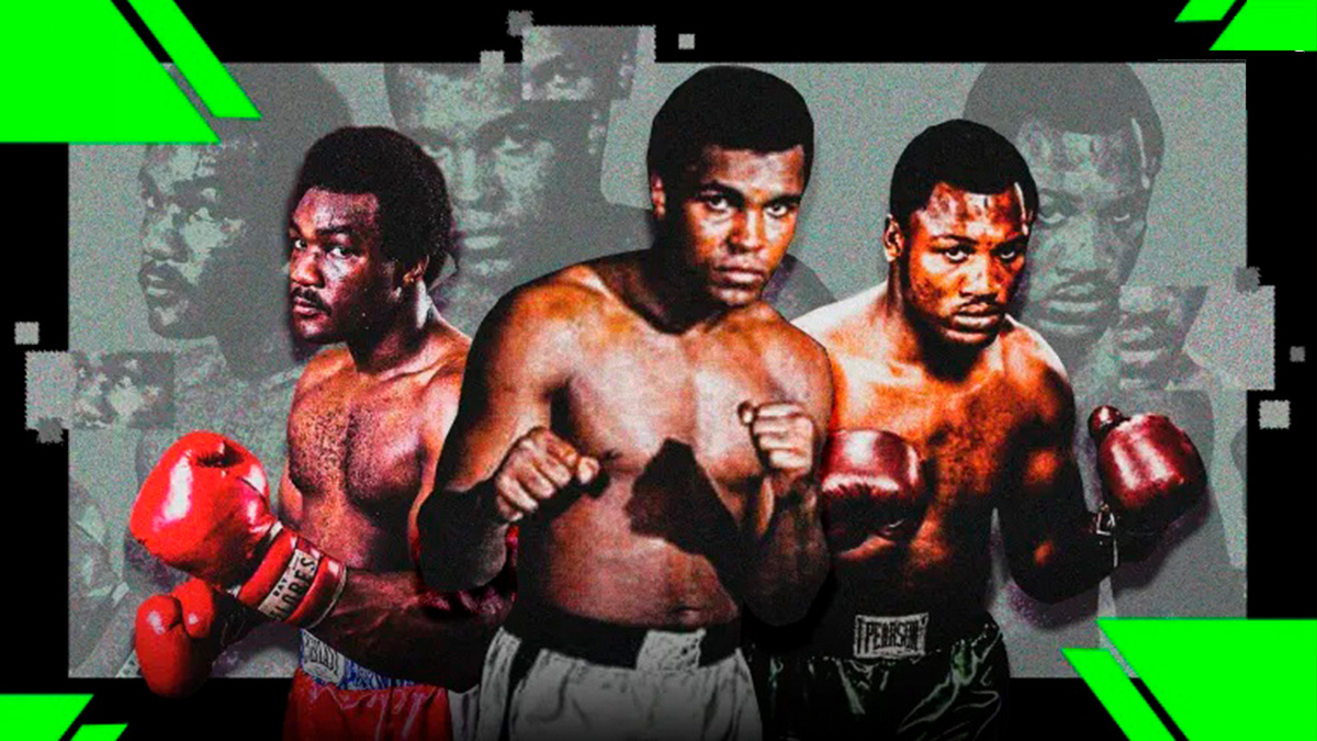 Джордж Форман, Мохаммед Али и Джо Фрейзер