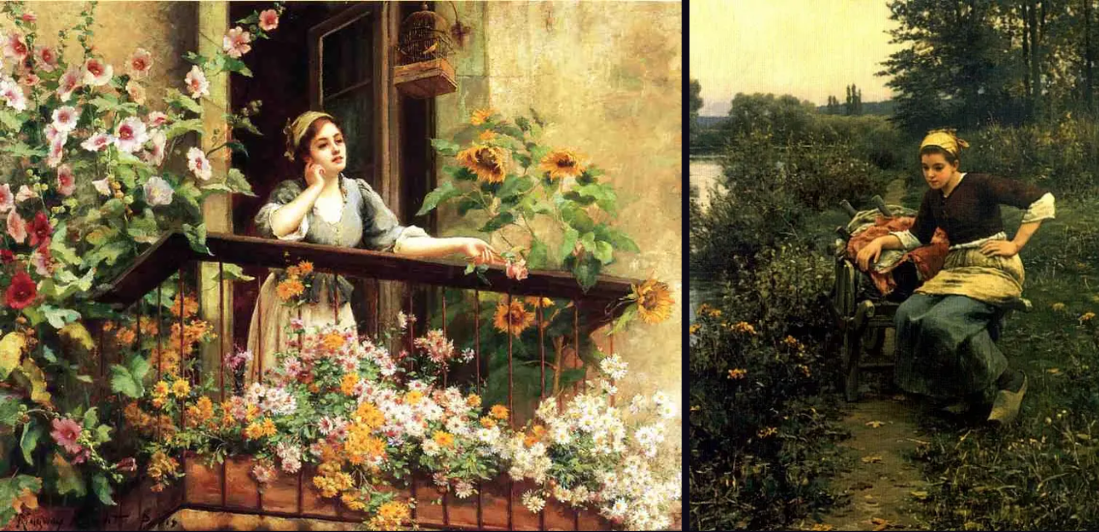 Художник Дэниел Риджуэй Найт 