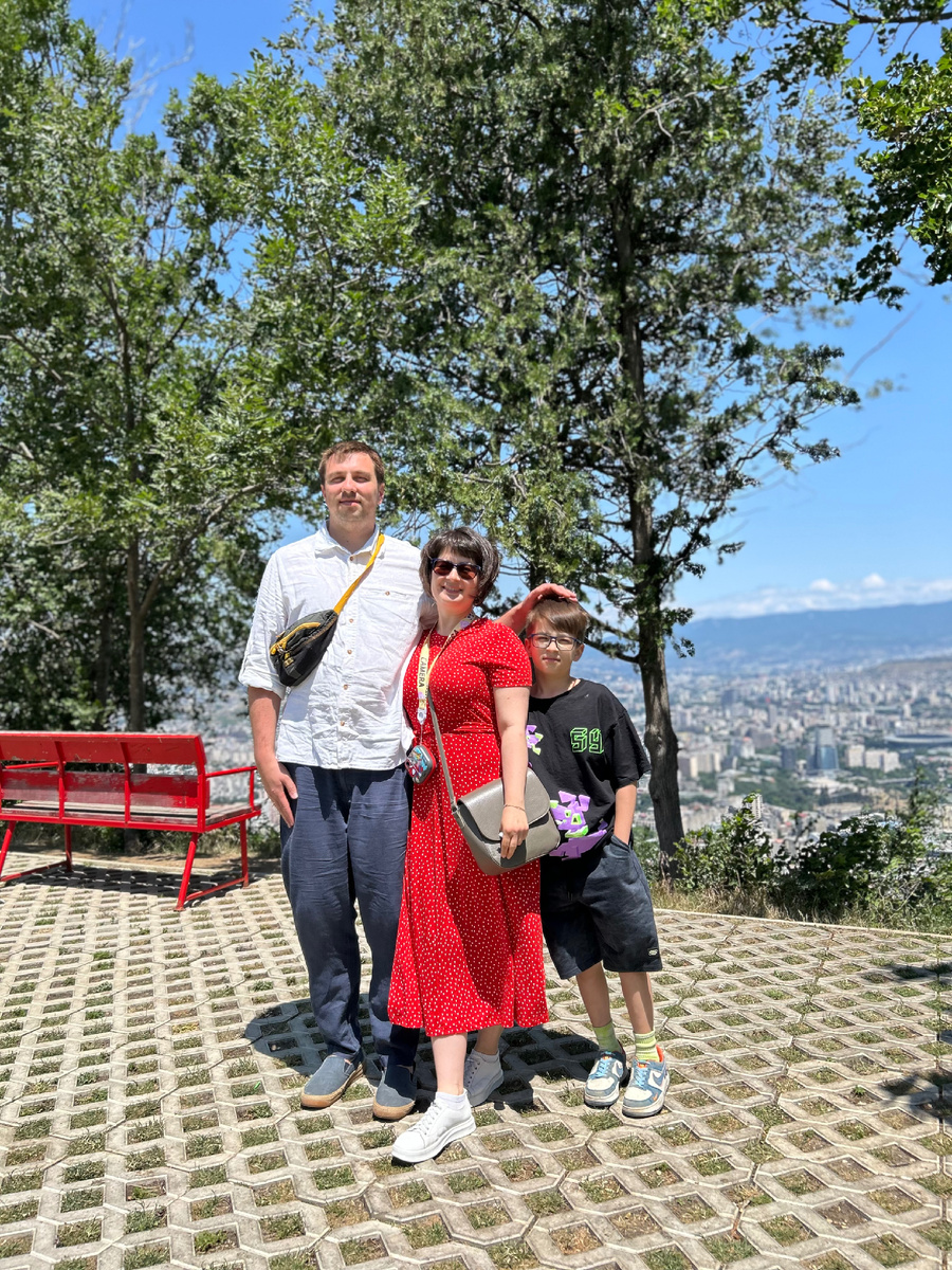 Фото автора. Грузия 2025. Смотровая площадка Мтацминды.