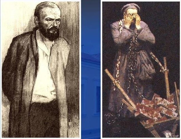 «Достоевский на каторге» картина Гелия Коржева, 1990г. Фото из открытого доступа