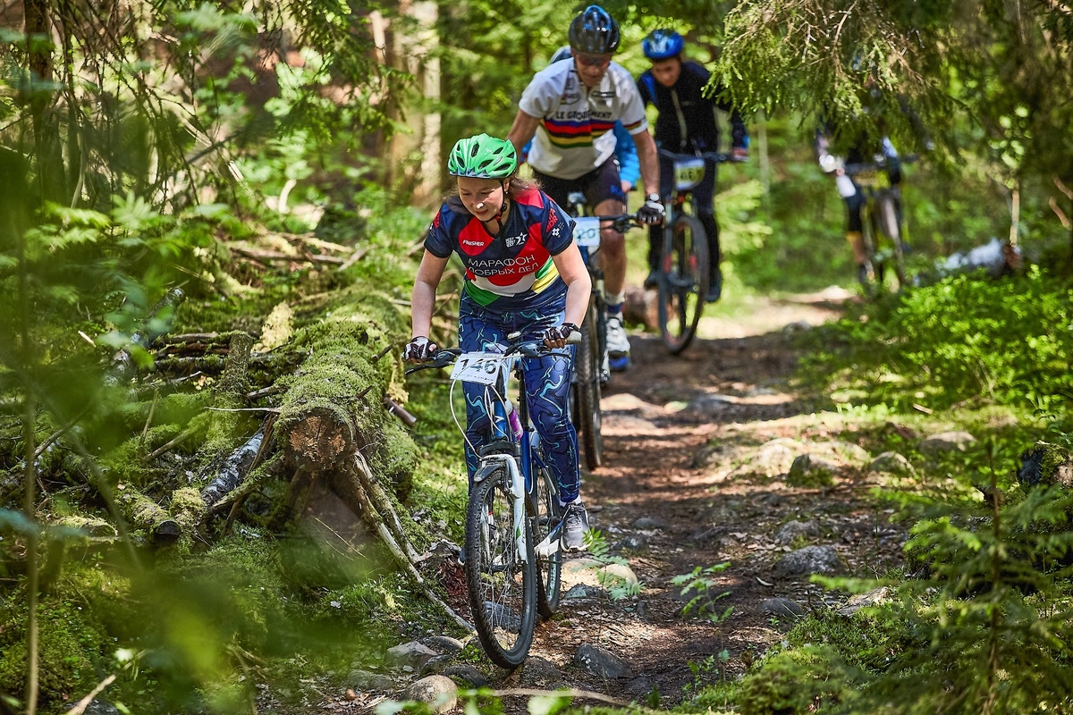 Очередной веломарафон в Петяярви