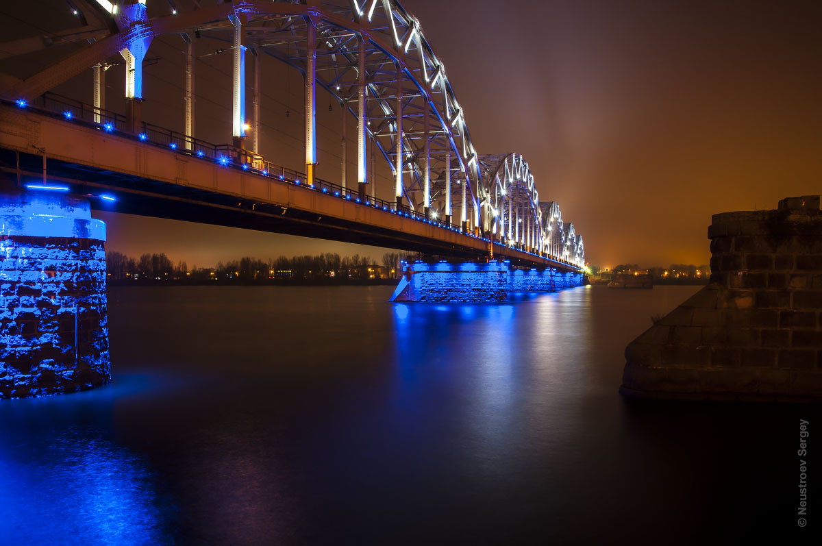 Железнодорожный мост в Риге