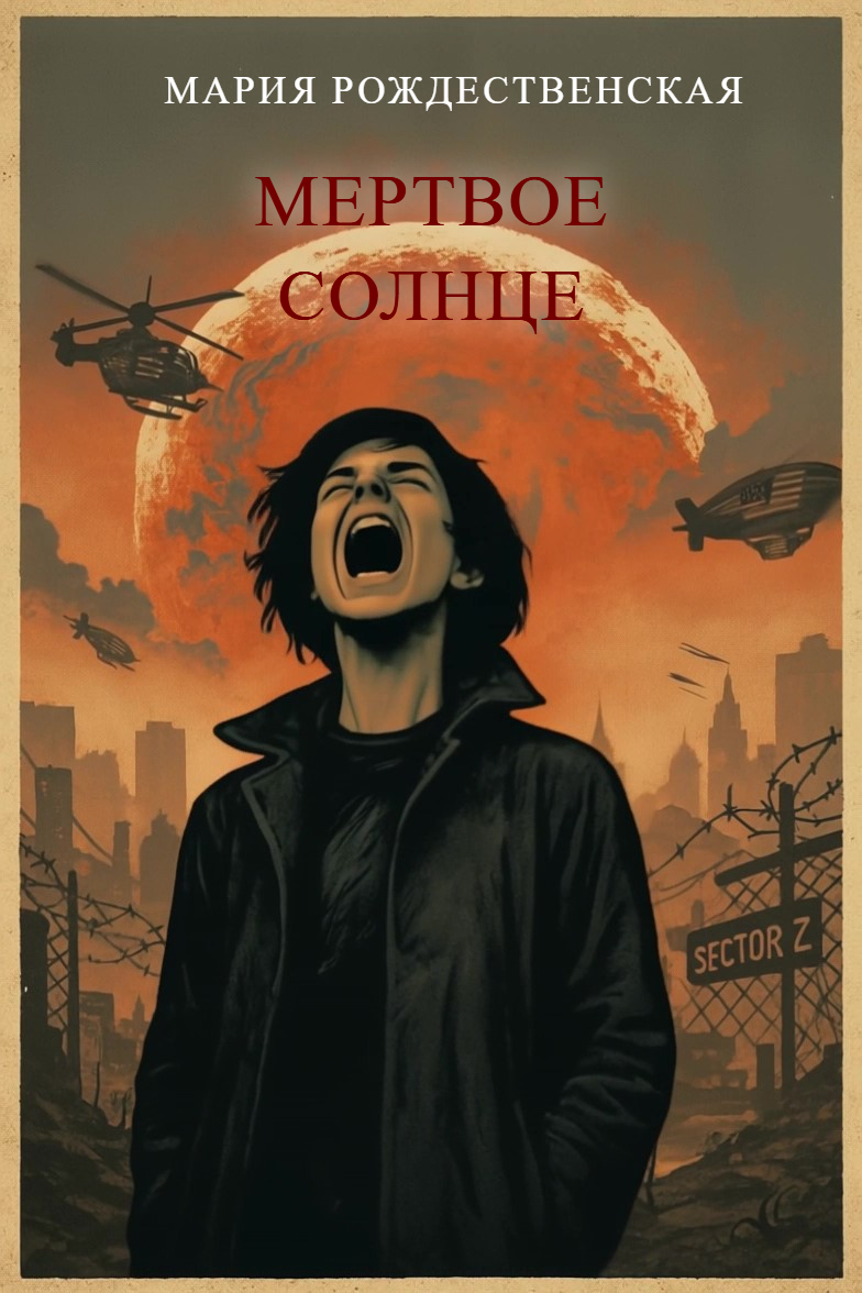 Обложка романа "Мертвое солнце"