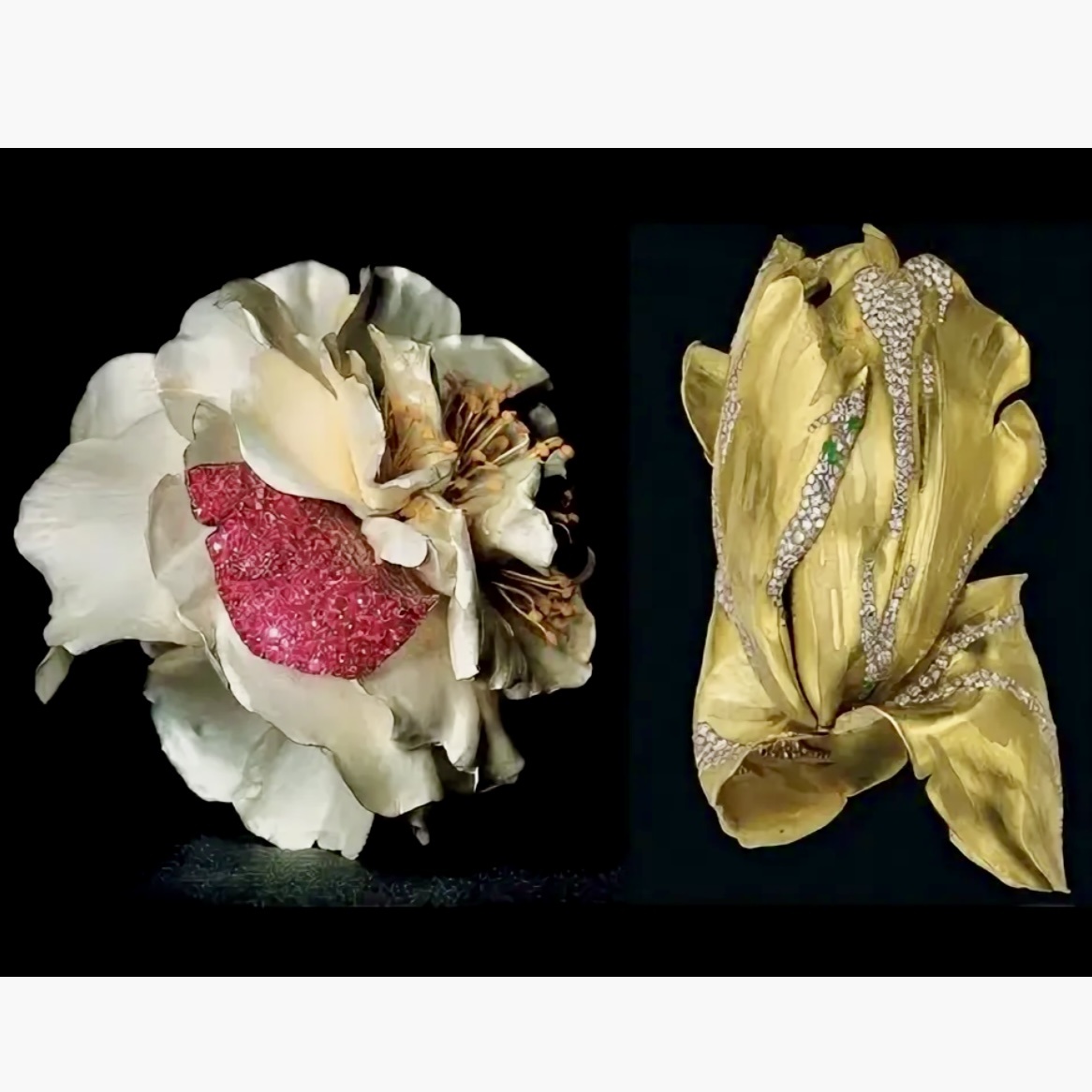 Броши ювелирного дома RAJ.