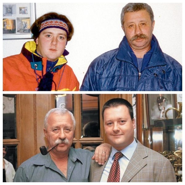    Якубович с сыном Артёмом