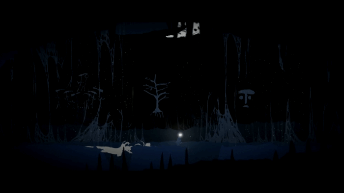 Gif картинка "Начало битвы с пауком Черань"