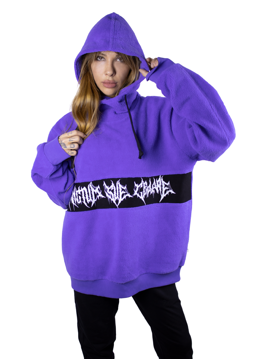 Худи оверсайз женское с вязью от бренда "ABDSHOP.RU"