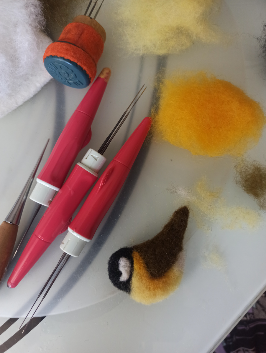 Подстригла шерсть на грудке