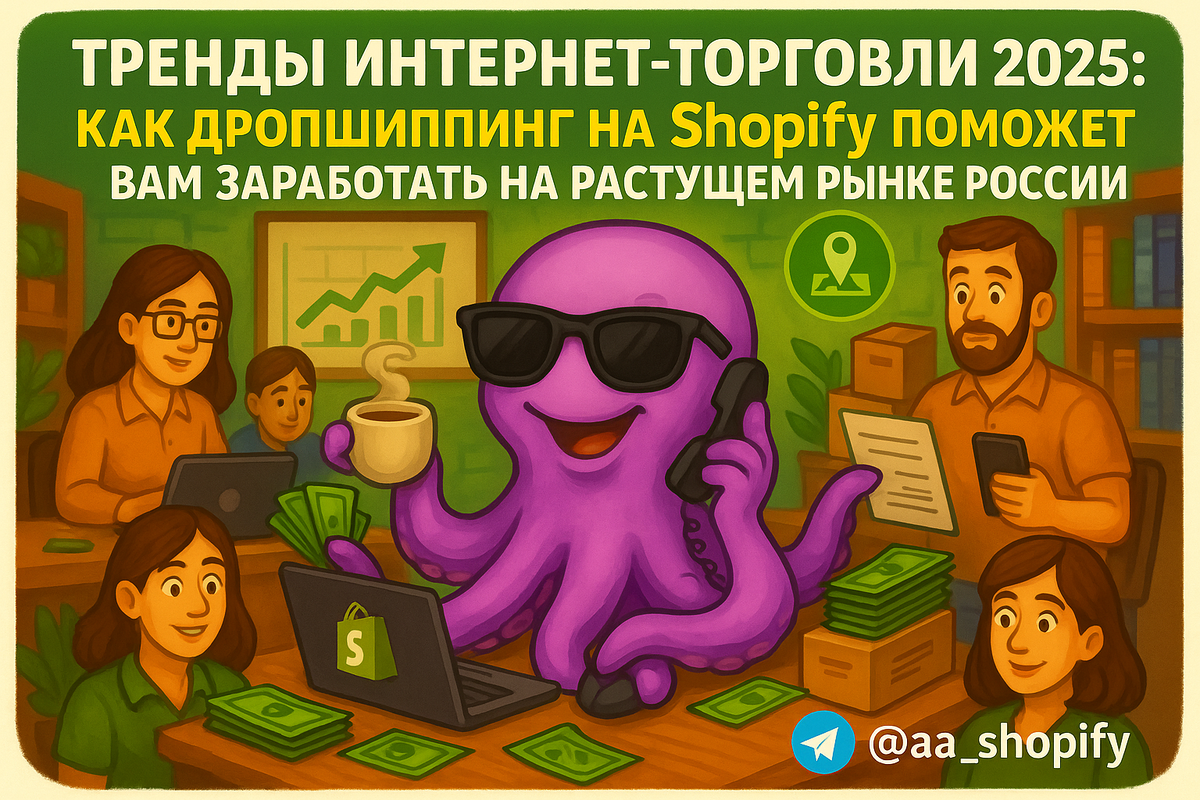    Тренды интернет-торговли 2025: как дропшиппинг на Shopify поможет вам заработать на растущем рынке России aa_ecom