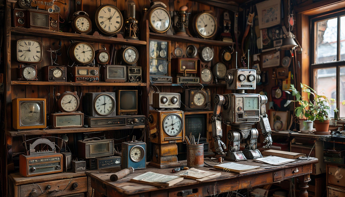 Однажды, помогая маме разбирать кладовку, Артём обнаружил старую картонную коробку с надписью "Папины сокровища". Внутри лежали: