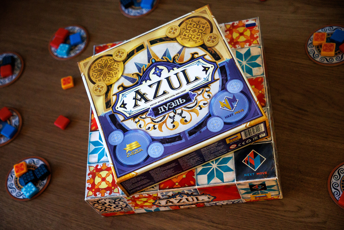 Обзор настольной игры Азул Дуэль / Azul Duel