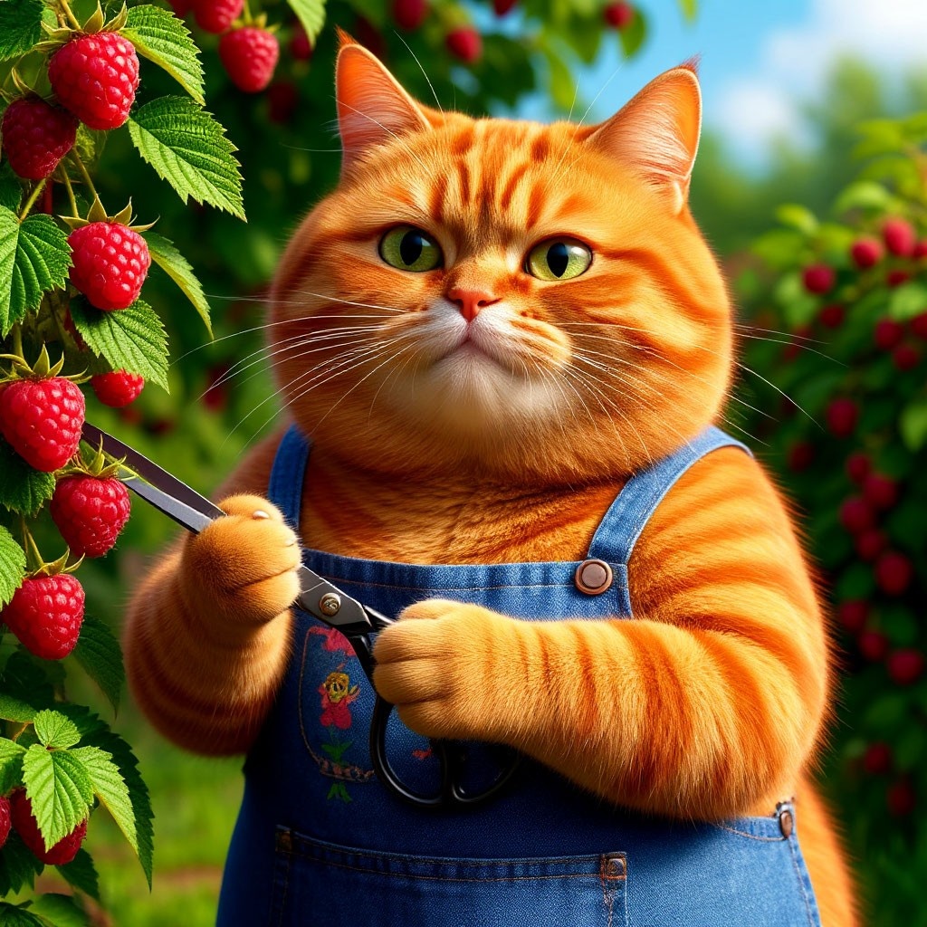 Обрезка малины