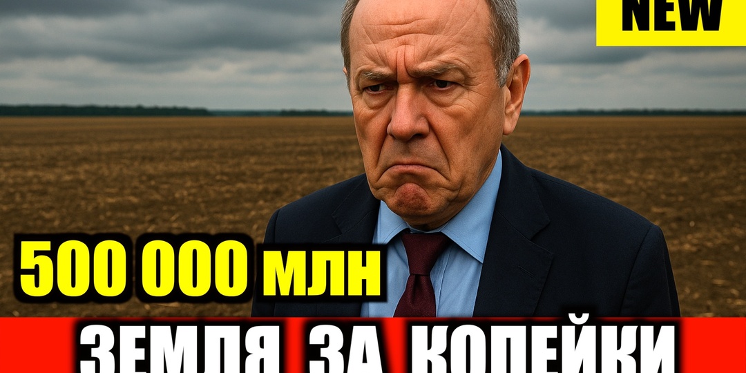 Земля за копейки: как чиновник «подарил» 500 миллионов своим — и почти ушёл от наказания