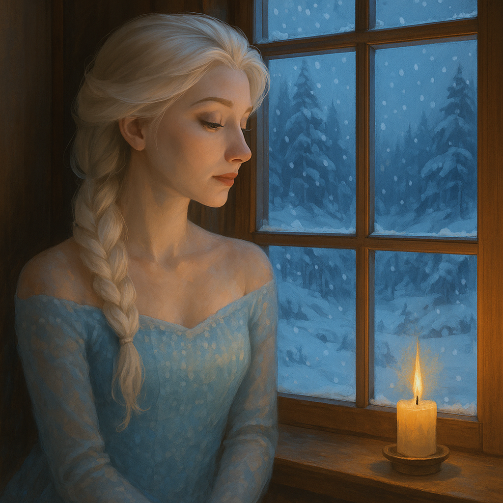 Эльза закрылась от всего мира