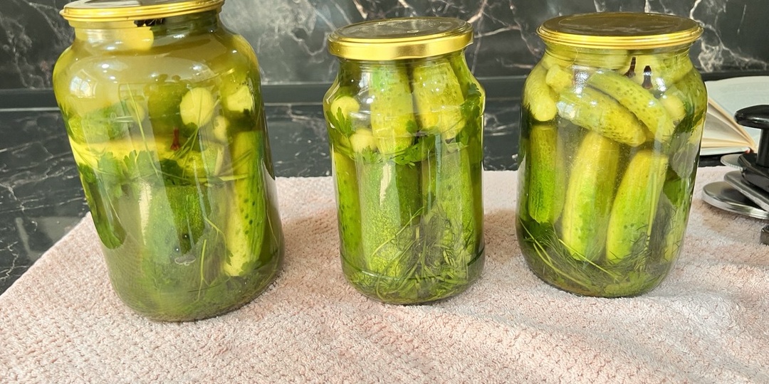 Соленые огурцы на зиму. Хрустим вкусно всю зиму