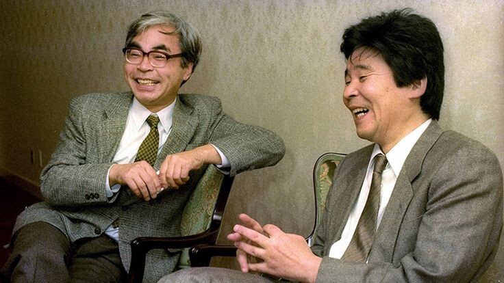 Два творца - Миядзаки и Такахата