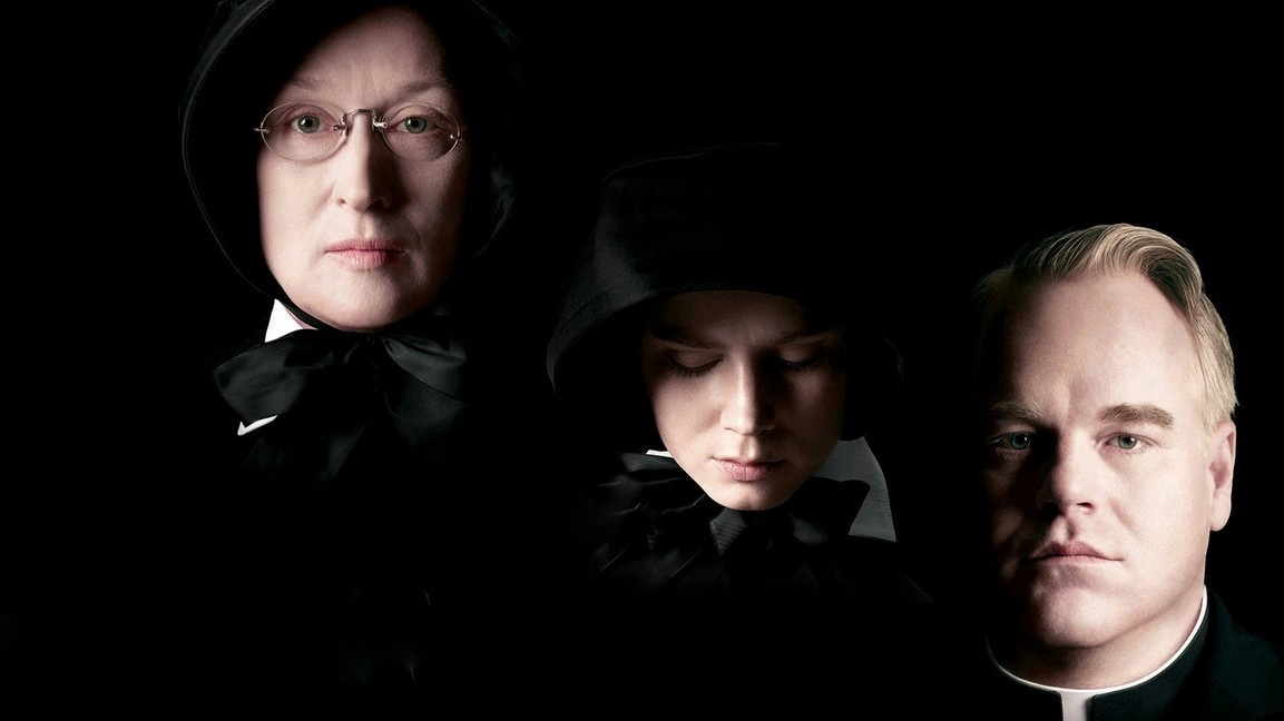 Афиша фильма «Сомнение», 2008 год, режиссер Джон Патрик Шэнли