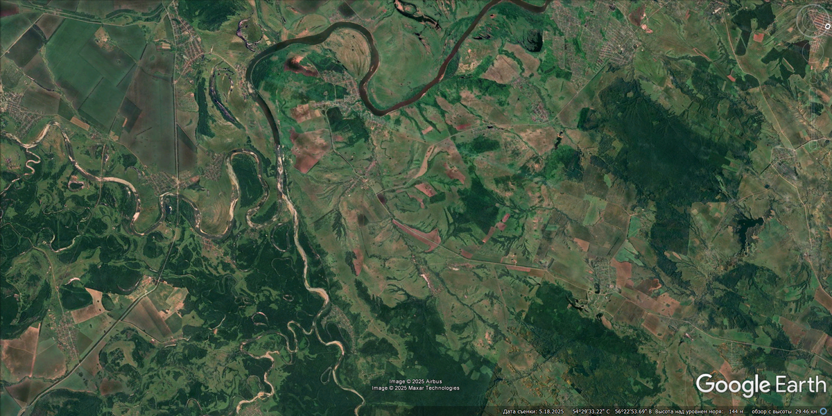 Россия, Уфа, Кабаково и Охлебинино