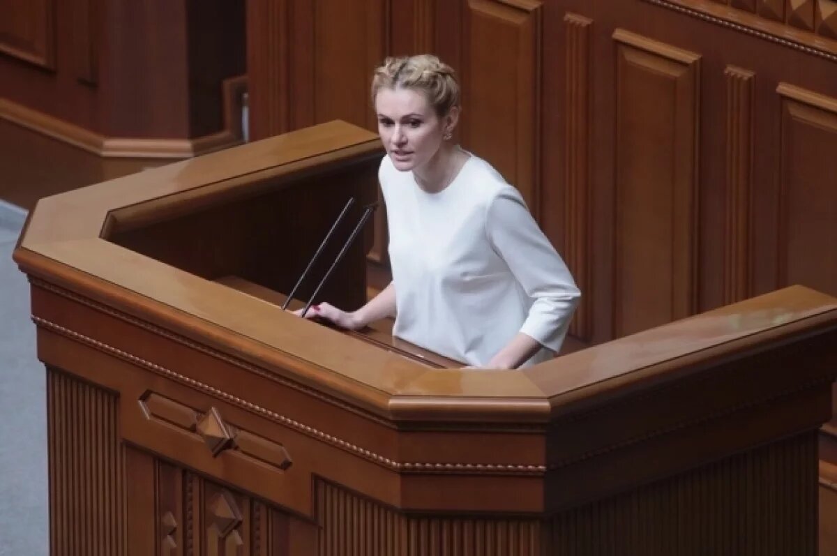    Депутат Рады Скороход раскритиковала идею военной подготовки с пяти лет