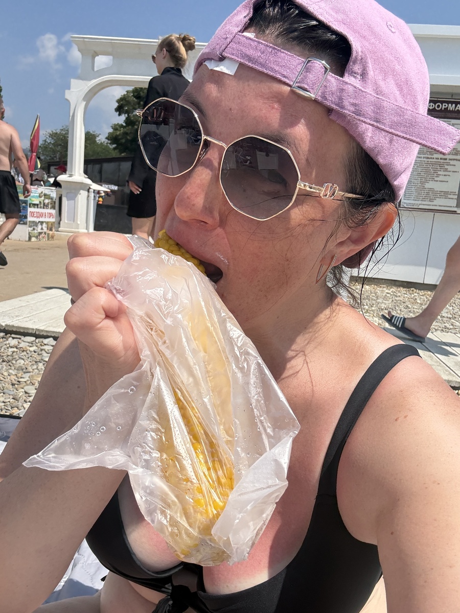 Фото автора. Она реально вкусная, либо я голодная. Всё проспиртовано…