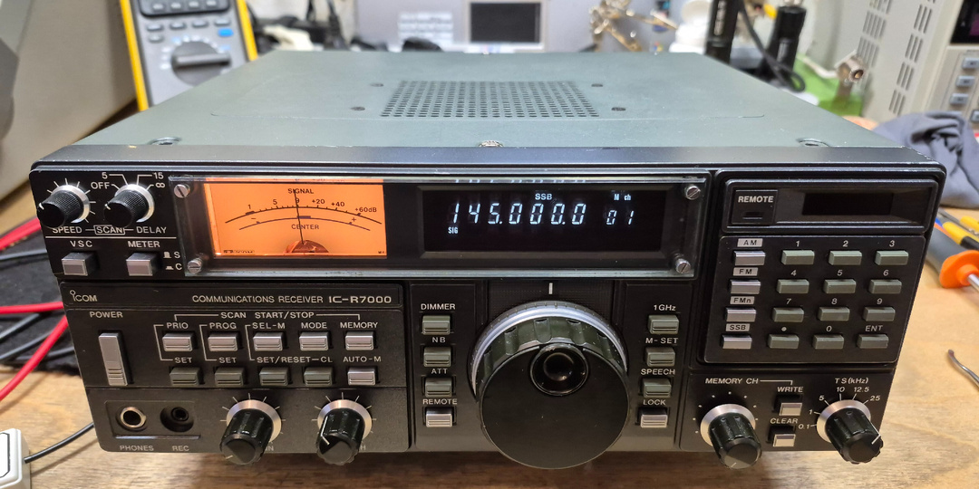 Разбираем и ремонтируем ICOM IC-R7000
