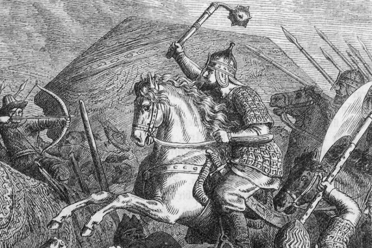    Поход казаков под предводительством Ермака Тимофеевича против Сибирского ханства и хана Кучума произошёл в 1581–1585 годах.