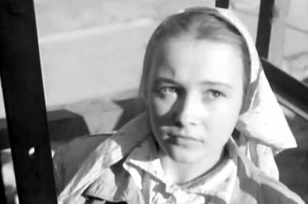    Любовь Стриженова. Кадр из фильма «Улица молодости» (1958)