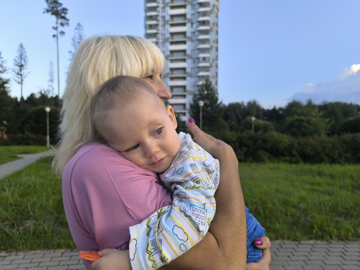 Федя и бабушка-"велоинструкторша"