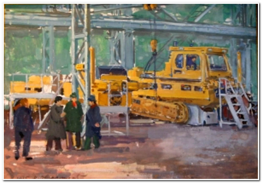 «В цеху» («В цехе») — картина Народного художника РСФСР Николая Овчинникова 