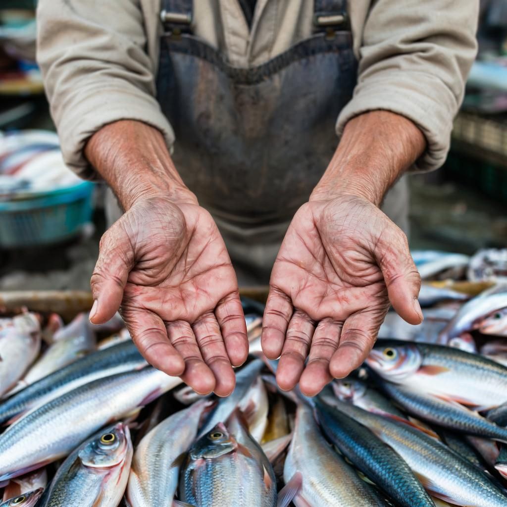 Запах рыбы на руках
