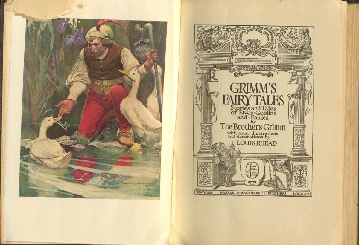 "Сказки братьев Гримм". Источник: blogs.lib.ku.edu