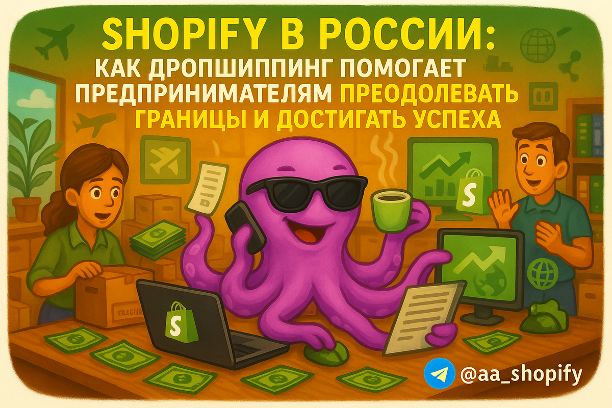    Shopify в России: как дропшиппинг помогает предпринимателям преодолевать границы и достигать успеха aa_ecom