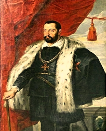 Франческо Медичи, видно, что не нищий