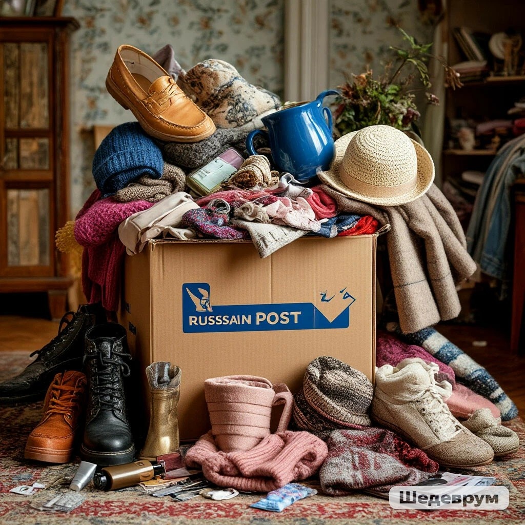 Посылка с маркетплейса. Сгенерировано нейросетью Шедеврум по запросу автора.