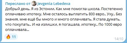    Jevgenia Lebedeva из Эстонии погасила ипотеку, применяя принципы духовной экономии. История о дисциплине и осознанности.