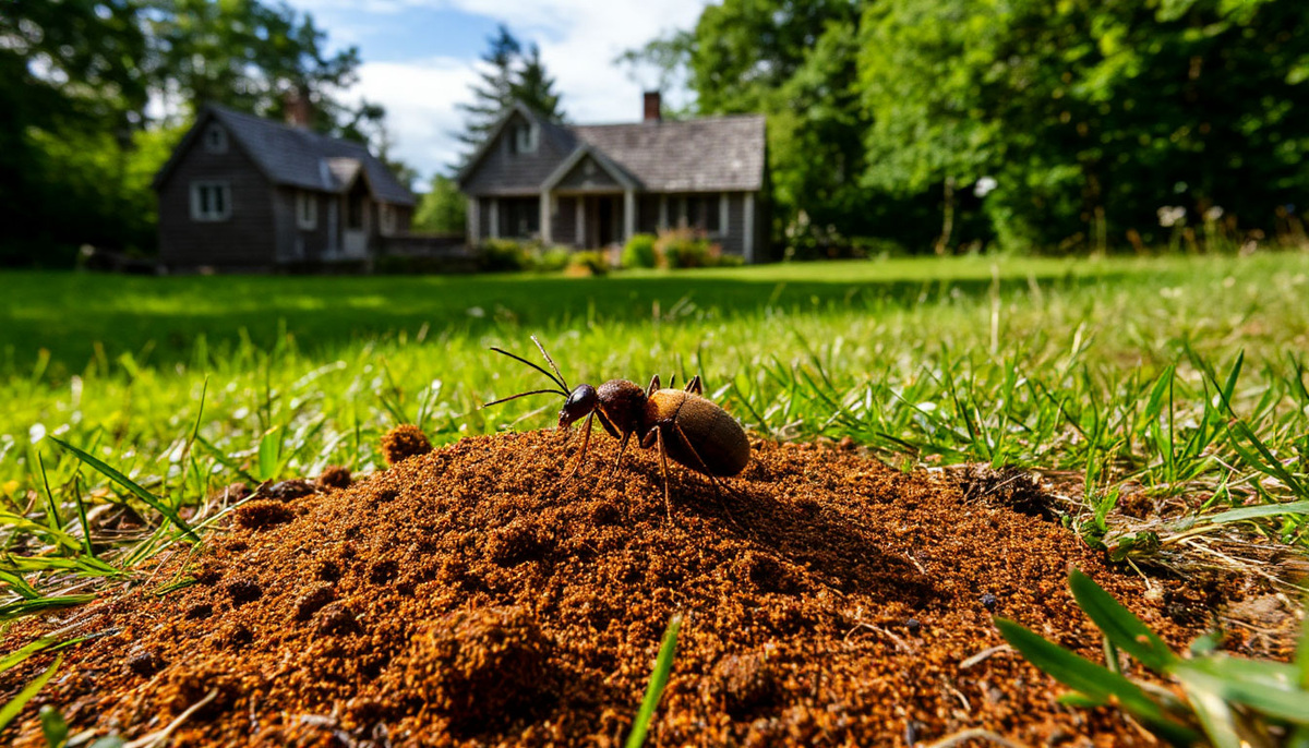    Избавилась от муравьев, не раскапывая муравейник: посыпала и забыла про них на все лето