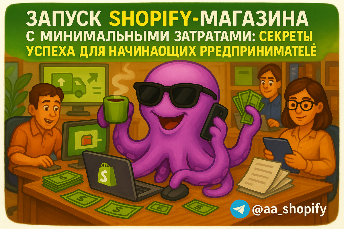    Запуск Shopify-магазина с минимальными затратами: секреты успеха для начинающих предпринимателей aa_ecom