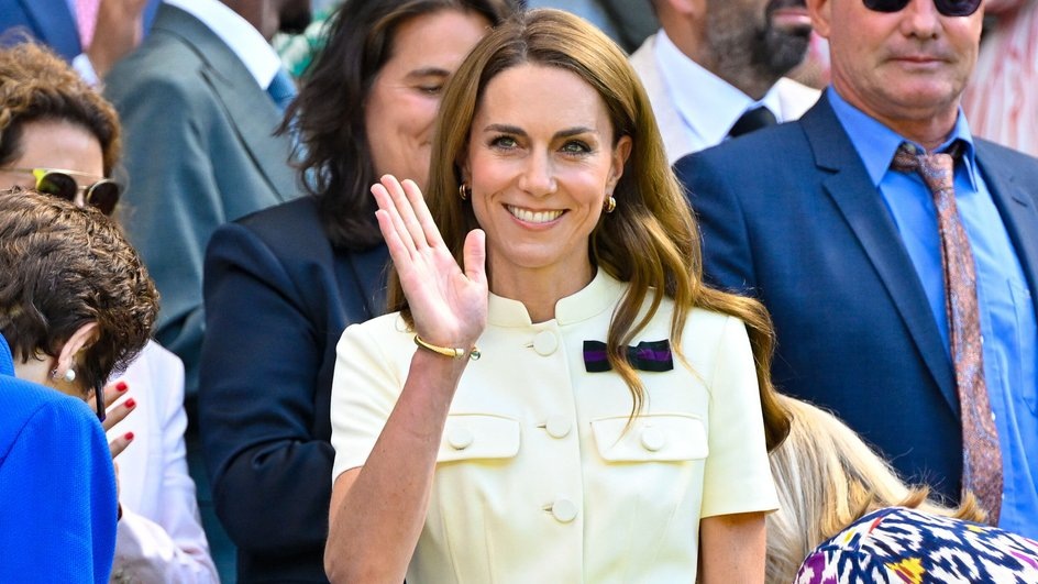 Принцесса Кэтрин на Уимблдоне. 