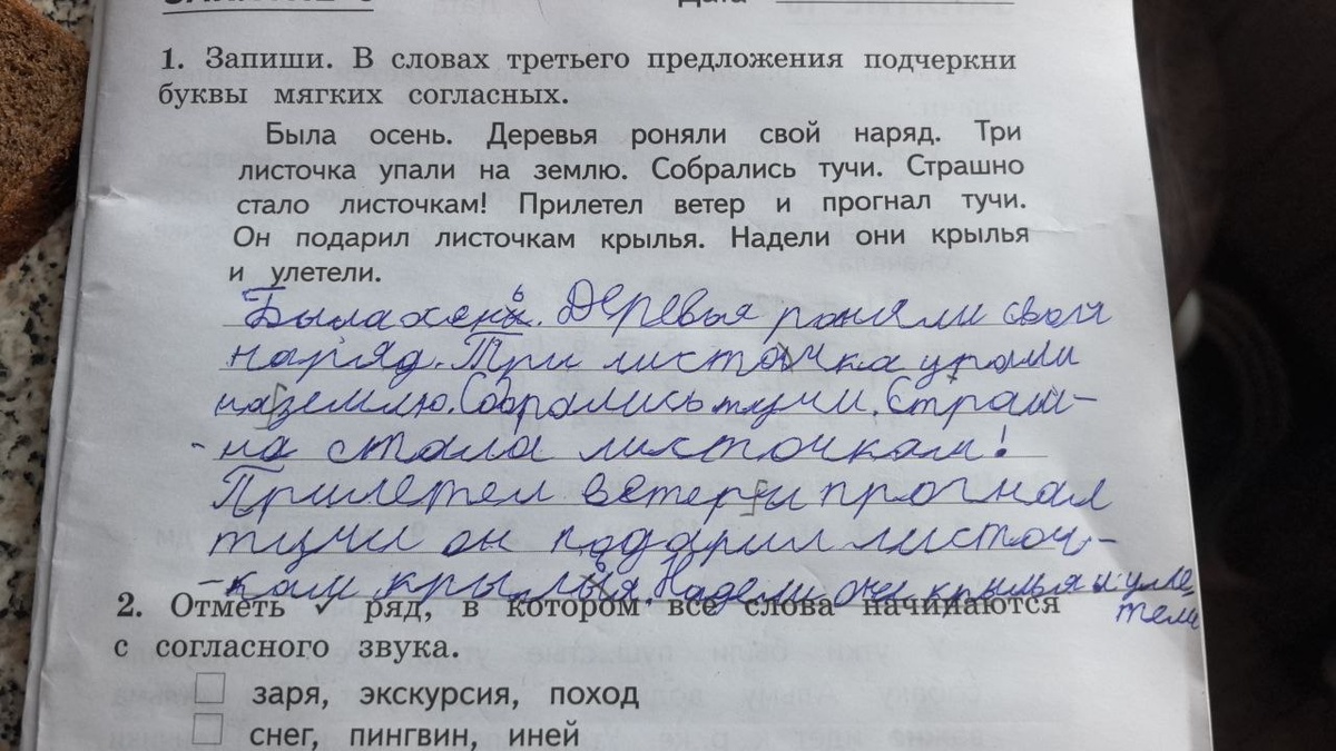 Проблема с почерком может быть связана с: неправильной постановкой руки, слабым развитием мелкой моторики, недостаточной сформированностью зрительно-пространственного восприятия или трудностями с межполушарным взаимодействием.  

Причины:
1. Неправильный захват ручки и положение тетради – у левшей тетрадь должна быть наклонена вправо, а рука – под строкой.  
2. Слабые мышцы руки и плечевого пояса – влияют на плавность движений.  
3. Недостаточная автоматизация навыка письма – ребёнок ещё не привык к быстрому письму.  
4. Зрительно-моторная координация – трудности при списывании (пропускает/путает буквы).  
5. Нейропсихологические особенности – слабая межполушарная интеграция, недостаточная сформированность зрительного образа букв.  

Что делать?  👇

🔸Закрытый Телеграм канал "💼Чемодан дефектолога" (ссылка опубликуется после запуска) 
🔸Подробная информация обо мне (документы об образовании, отзывы, статьи, фото- и видео галерея с занятий) 👉 VK-группа https://vk.com/solomon24  в соответствующих разделах
🔸⚠️ВК Донат материалы для специалистов и заинтересованных родителей https://vk.com/donut/solomon24 
🔸Личная страница VK https://vk.com/elena.a230126
🔸ОК группа https://ok.ru/group/68779904860204 
🔸Дзен  https://dzen.ru/id/62320fd998de9b1afdbd002a (пополняется) 
🔸Rutube  https://rutube.ru/channel/42941449 (пополняется) 

#педагогдефектолог #нейропсихолог #логопед #клиническийпсихолог #логомассаж  #логопедическиймассаж #детскиймассаж #медицинскийлогопед #медобразование #лфк #инструкторлфк #творческоеразвитиедетей
#подготовкакшколе #каллиграфия 
#развитиедетей #запускречи