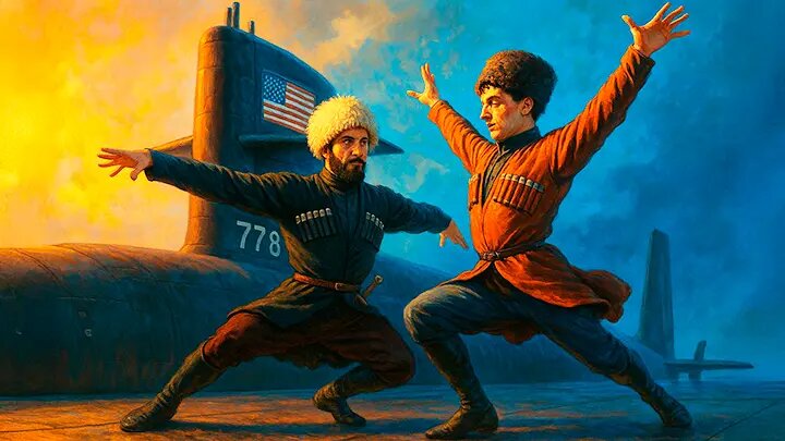 Медведев за слова ответил: Атомные подлодки Трампа прибрал дагестанский спецназ