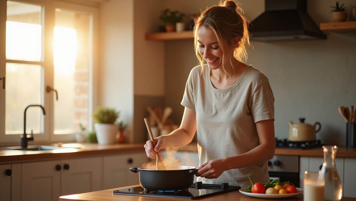 Готовка под музыку: когда кухня становится танцполом.