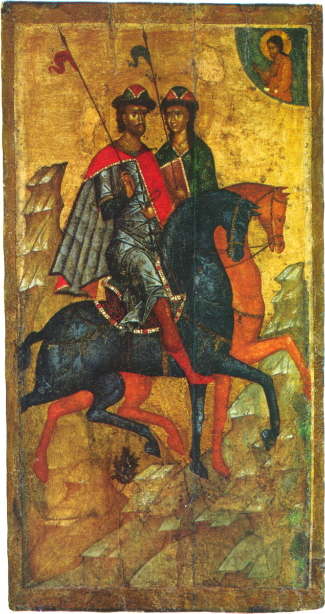 Икона святых страстотерпцев князей Бориса и Глеба