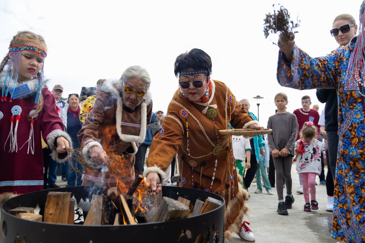   Фото: Обряд на фестивале / Иван Сагинбаев, МП
