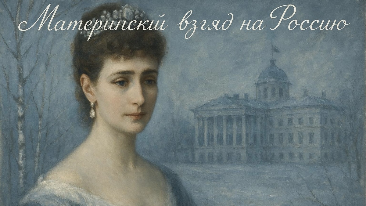 В иллюстративных целях. Марию Фёдоровну на фоне дворца такой нарисовала мне нейросеть