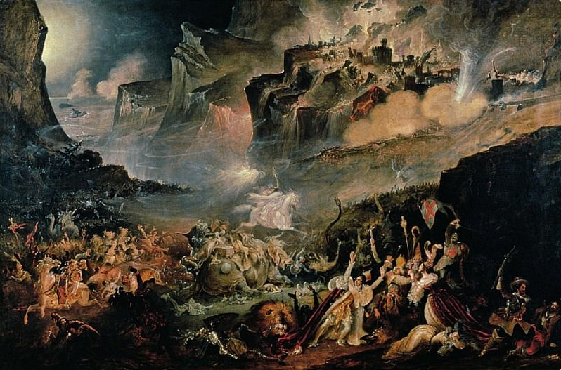 Джон Мартин – Судный День, масло, холст