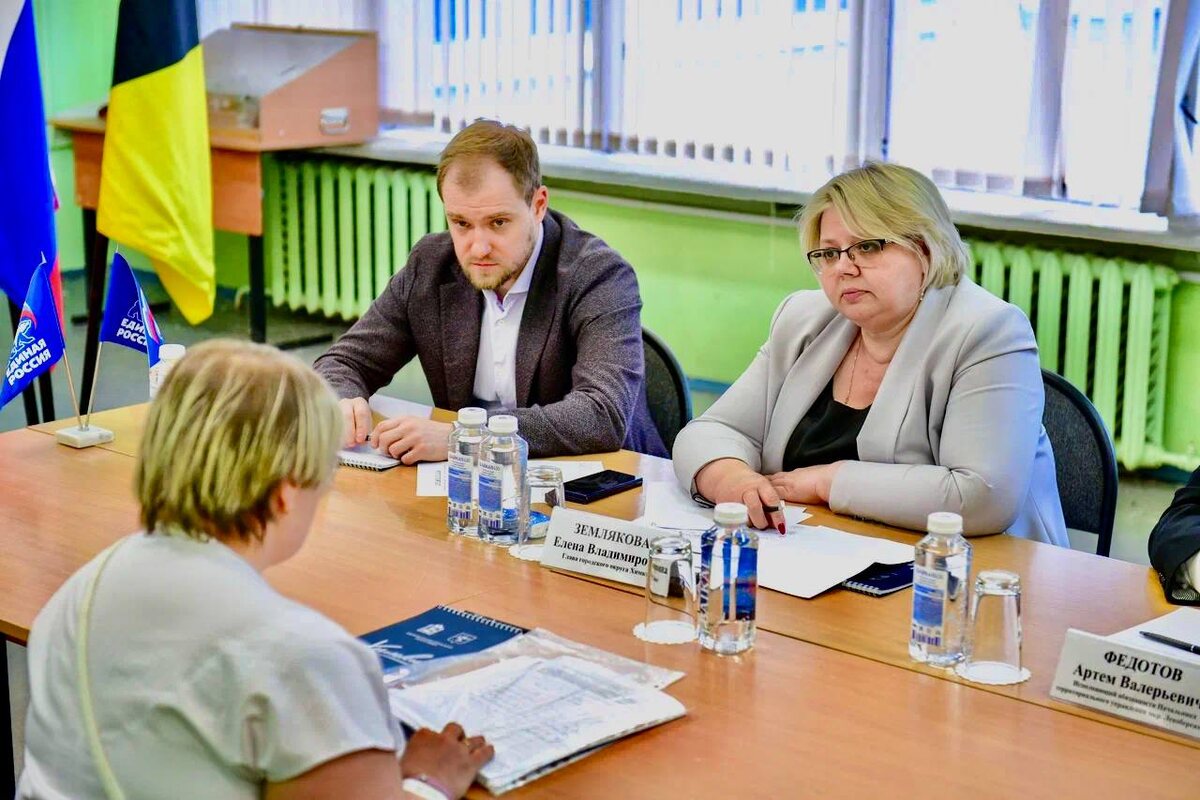 Глава г.о. Химки Елена Землякова. Фото из телеграм-канала @zemlyakova_khimki