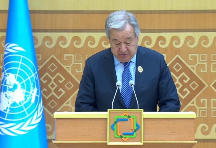 Выступление Генсека ООН Анттониу Гуттериша на Международной конференции ООН LLDC3, Аваза, Туркменистан