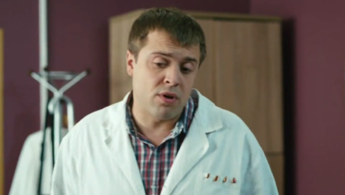 Фрагмент из сериала «Интерны» (реж. Дина Штурманова, Россия, 2010–2016 г.)